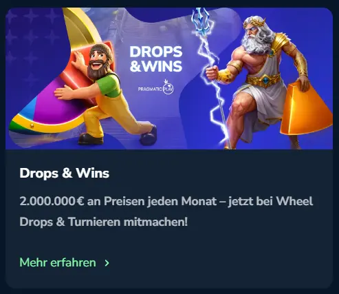 Drops & Wins Winz Bonus