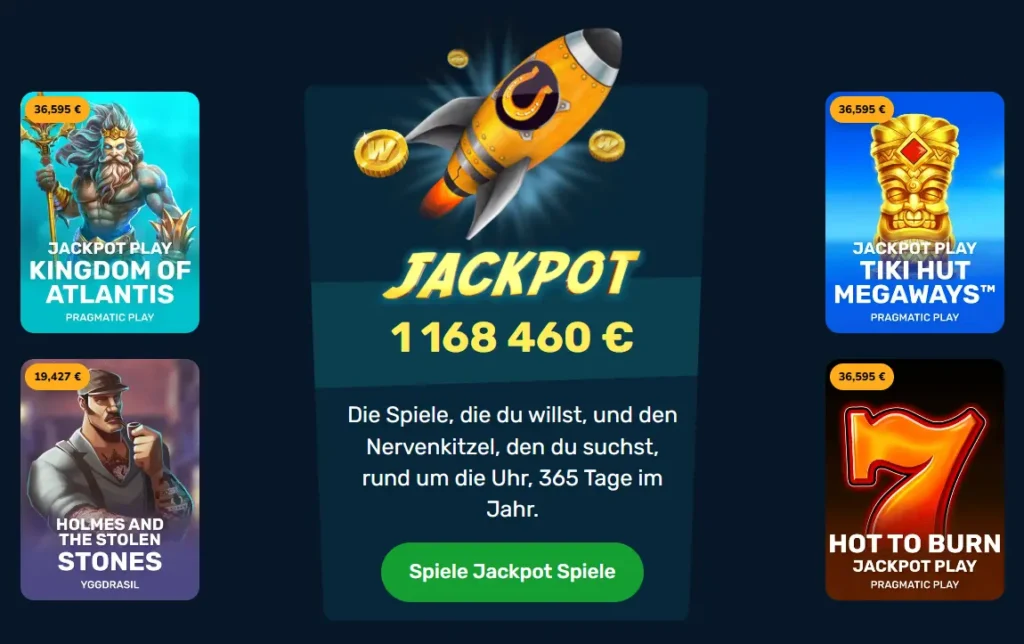Jackpot-Spiele